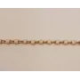Cadena engarzada Miyuki Delika Rosa Piedra DB389 / Cadenas de Latón / Zamak