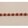 Cadena engarzada Miyuki Delika Granate DB378 / Cadenas de Latón / Zamak
