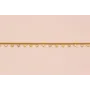 Cadena de 1,7mm con estrella de 3mm Oro Mate / Cadenas de Latón / Zamak