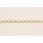 Cadena eslabón de 5*3,6mm Dorado Mate / Cadenas de Latón / Zamak