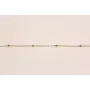 Cadena Acero Inoxidable 1mm con bola de 3mm Oro / Cadenas de Acero Inoxidable