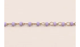 Cadena Miyuki Delika 2138 Lila / Cadenas de Latón / Zamak