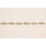 Cadena Ovalos 8,5*3,2 Oro Mate / Cadenas de Latón / Zamak