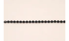 Cadena pastillas esmaltadas 2*1,5*1mm Negra / Cadenas de Latón / Zamak