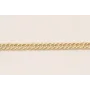 Cadena Eslabón plano retorcido 4*3,5*1mm Oro / Cadenas de Latón / Zamak