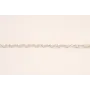 Cadena 1mm Dorado Mate con Microperla de 2mm / Cadenas de Latón / Zamak