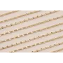 Cadena Micro Ovalo 2,5*1,5mm Dorado Mate / Cadenas de Latón / Zamak
