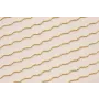 Cadena Zig-Zag 1mm Dorado Mate / Cadenas de Latón / Zamak