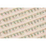 Cadena colgante bola de 3mm Turquesa y estrella  / Cadenas de Latón / Zamak