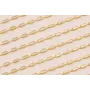 Cadena Strass latón y bagette cristal 6*2mm / Cadenas de Latón / Zamak