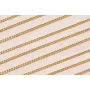 Cadena S.Steel 316L eslabón retorcido 3mm Oro / Cadenas de Acero Inoxidable