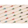 Cadena Cruces 17*7 multicolor Ojo Turco Oro Mate / Cadenas de Latón / Zamak