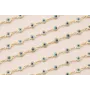 Cadena Ojos Turcos de 5mm Oro Mate / Cadenas de Latón / Zamak