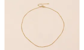 Cadena Completa con cierre 50cms Acero eslabon 1mm / Cadenas de Acero Inoxidable