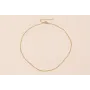 Cadena Completa con cierre 43cms Acero eslabon 1mm / Cadenas de Acero Inoxidable