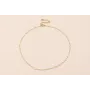 Cadena doble Completa con cierre 43cms Acero perla / Cadenas de Acero Inoxidable