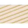 Cadena Strass Critstal 2mm Agua Opal / Cadenas de Latón / Zamak