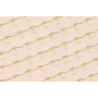 Cadena listón arqueado con Pez de 7*4mm Oro Mate / Cadenas de Latón / Zamak