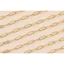 Cadena Acero Inoxidale eslabón 6*3mm Dorado / Cadenas de Acero Inoxidable