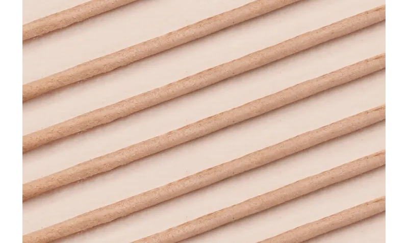 CUERO NATURAL 2MM / Hilos y Cordones, Cuero y piel