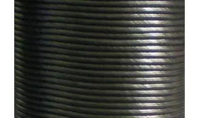 CUERO NEGRO 1MM / Hilos y Cordones, Cuero y piel