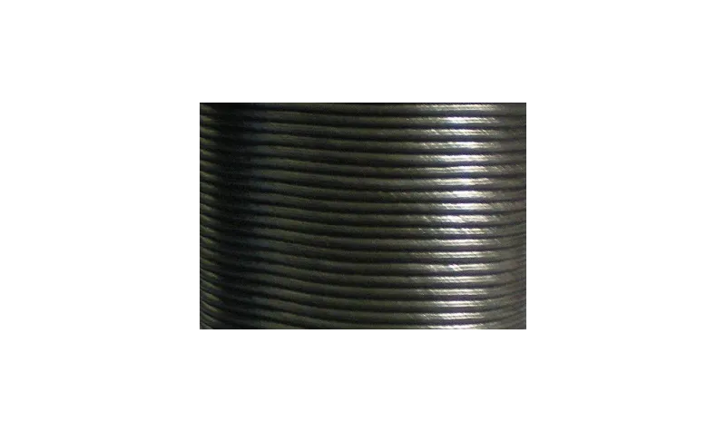 CUERO NEGRO 1MM / Hilos y Cordones, Cuero y piel