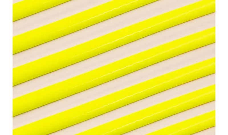 media caña FLUOR AMARILLO / Hilos y Cordones, Cuero y piel
