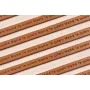Cuero 10mm natural grabado "Mamá te quiero" / Hilos y Cordones, Cuero y piel