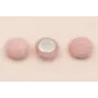 Media bola 15mm de pelo pink / Hilos y Cordones, Cuero y piel