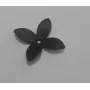 Campanilla 20mm Marrón oscuro / Hilos y Cordones, Cuero y piel