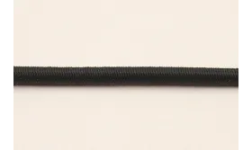 Goma 3mm Negra / Hilos y Cordones, Cordón de goma