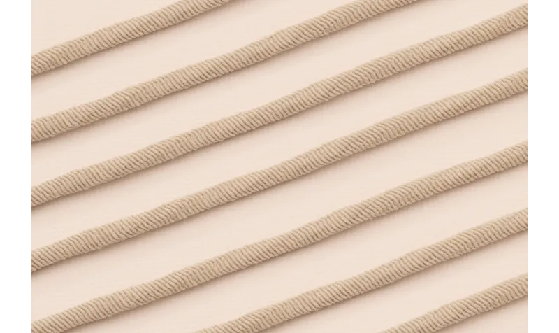 Cordón Elástico 3mm Beige