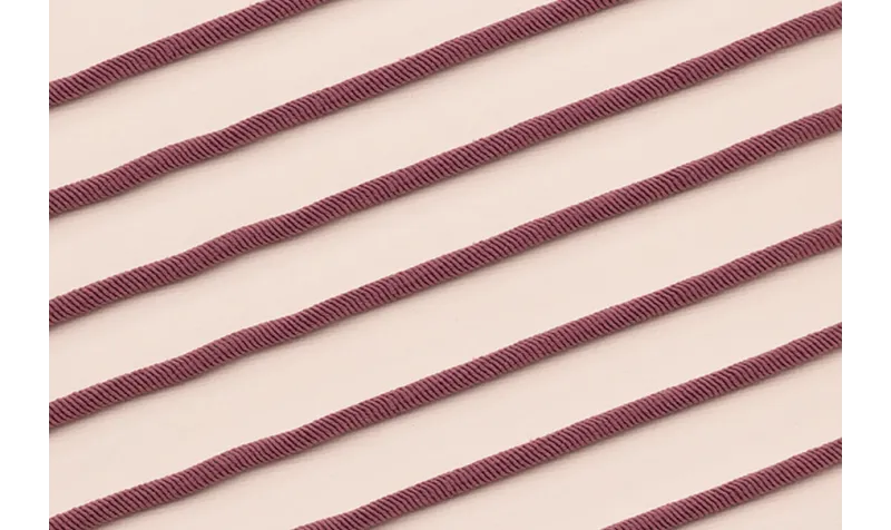 Cordón Elástico 3mm Morado / Hilos y Cordones, Cordón de goma