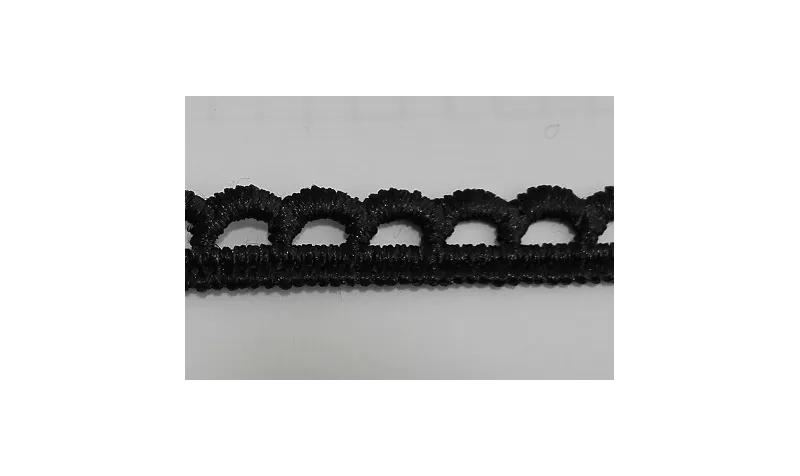 Lazo Choker egro media luna 7mm ancho / Lazos