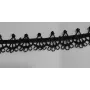 Lazo Choker negro filigrana 13mm ancho / Lazos