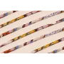 Lazo 4mm Liberty FloresMulticolor Rojizo Azul / Lazos