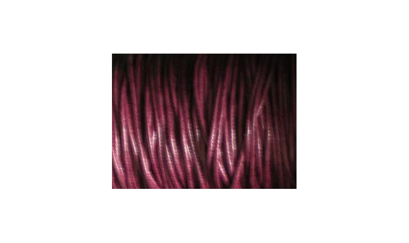 SIMIL 1MM granate 100M / Hilos y Cordones, Algodón / Símil