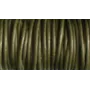 SIMIL CUERO 2MM KAKI / Hilos y Cordones, Algodón / Símil
