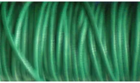 SIMIL CUERO VERDE OSCURO / Hilos y Cordones, Algodón / Símil