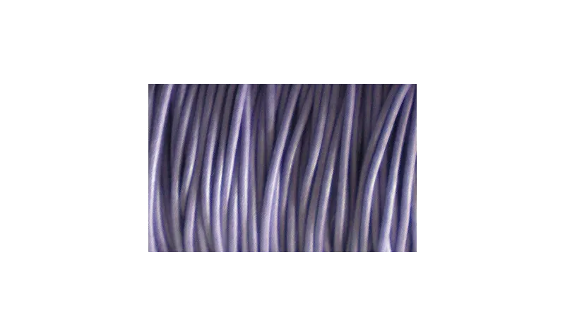 SIMIL CUERO 2MM MORADO / Hilos y Cordones, Algodón / Símil