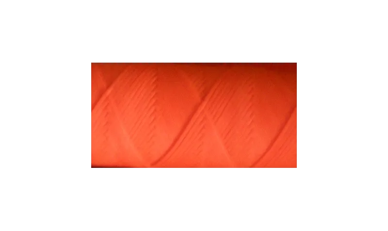Hilo algodón encerado plano Fluor Naranja / Hilos y Cordones, Algodón / Símil