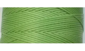 Hilo algodón encerado plano Verde hierba / Hilos y Cordones, Algodón / Símil