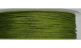 Hilo Macramé 1mm verde hierba / Hilos y Cordones, Algodón / Símil