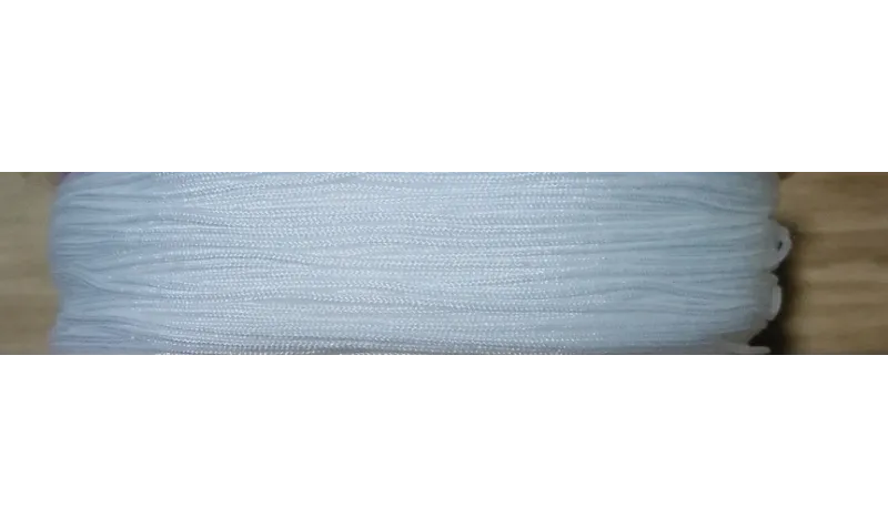 Hilo Macramé 1mm Blanco / Hilos y Cordones, Algodón / Símil