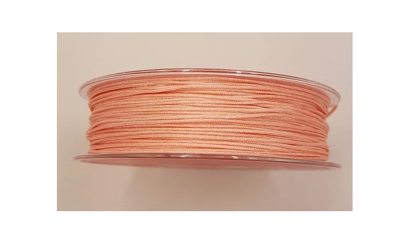 Hilo Macramé 1mm Rosa palo / Hilos y Cordones, Algodón / Símil