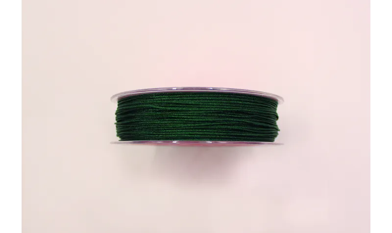 Hilo Macramé 1mm verde inglés