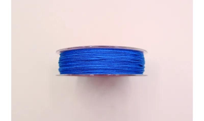 Hilo Macramé 1mm Azul / Hilos y Cordones, Algodón / Símil