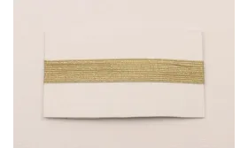 Hilo Macramé metálico Dorado Pálido 0,65mm / Hilos y Cordones, Algodón / Símil