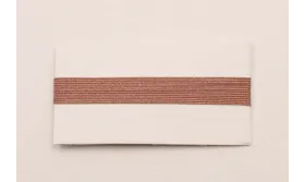 Hilo Macramé metálico Oro Rosa 0,65mm / Hilos y Cordones, Algodón / Símil