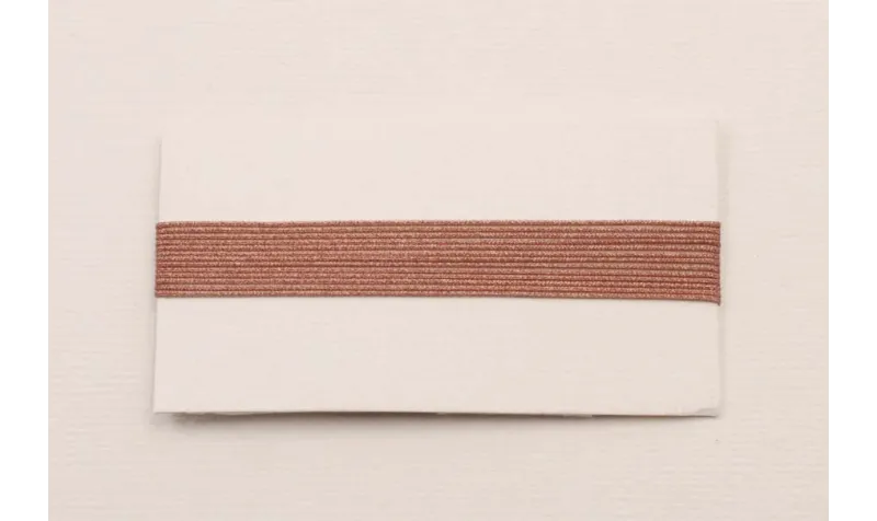 Hilo Macramé metálico Oro Rosa 0,65mm / Hilos y Cordones, Algodón / Símil